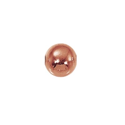  Copper Round Hollow Beads 2 MM To 8 mm (Choose Size & Quantity)Bare Copper