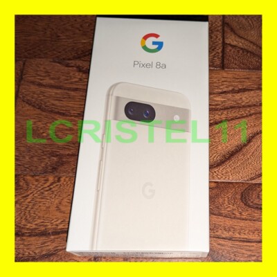 NEW - Google Pixel 8a - Unlocked - 128GB Android Smart Phone - Porcelain White