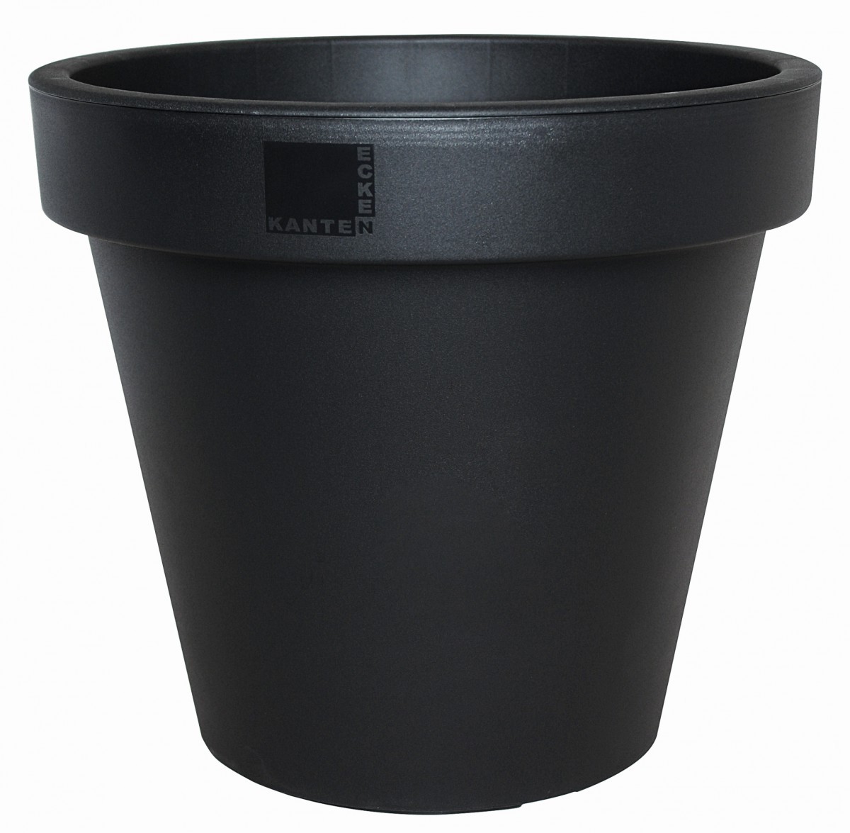 E&K Übertopf Pflanztopf Blumentopf aus Kunststoff Ecken und Kanten Blumenkübel