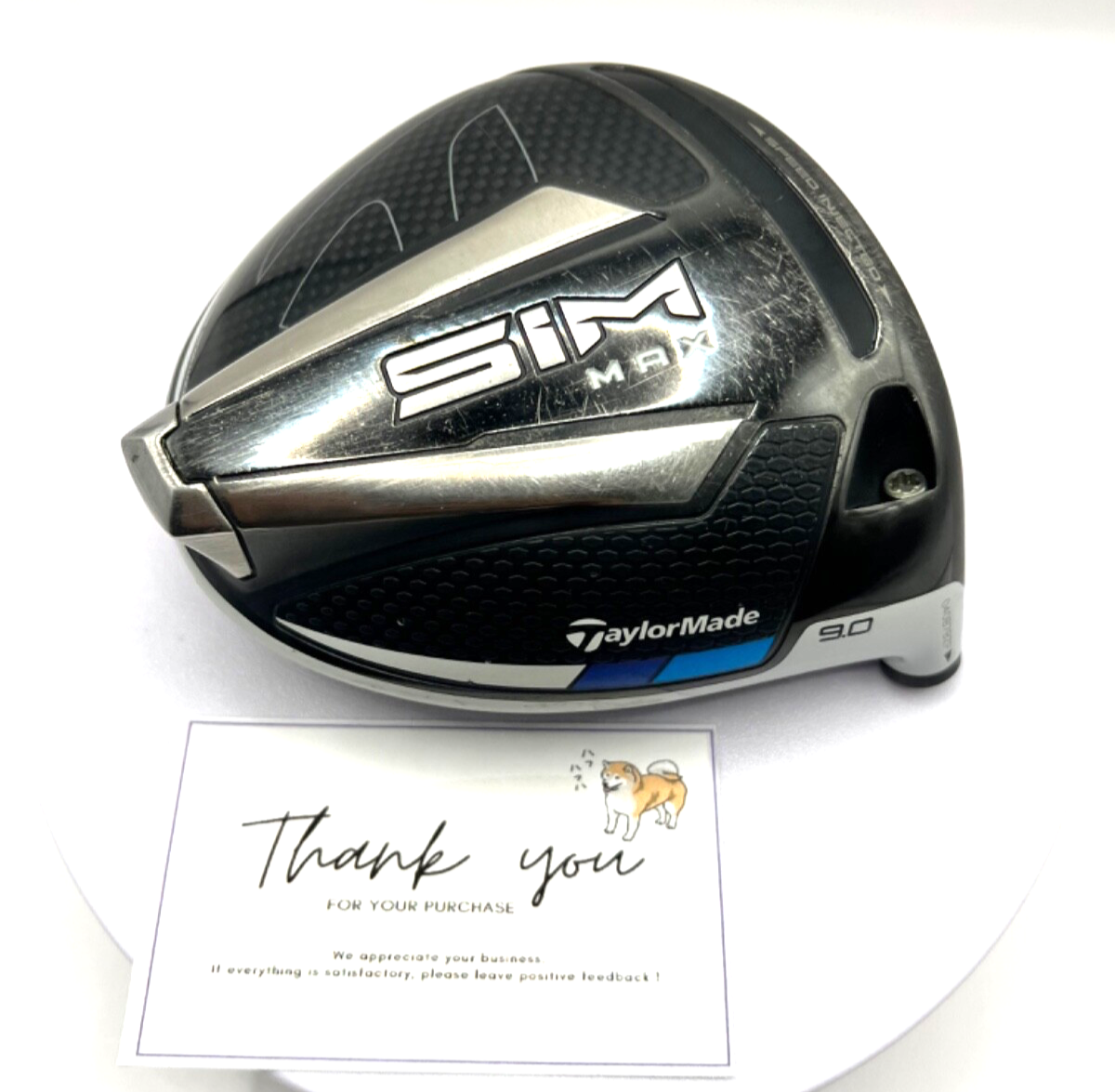 TaylorMade SIM Max 9.0 deg Driver Head Only Right Handed