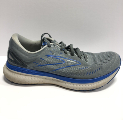 Brooks Men s Glycerin 19 Gray Running Shoes Size 12 M