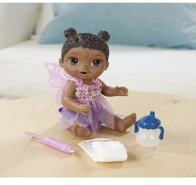 baby alive face paint fairy african american