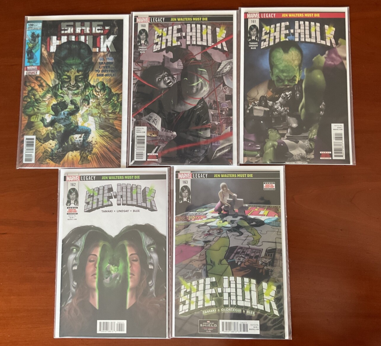 She Hulk #159-163 Marvel Comics Run Incredible Hulk