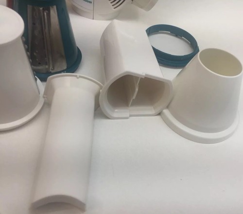 Presto Professional Salad Shooter Plus 5 cones Electric Slicer Shredder Complete