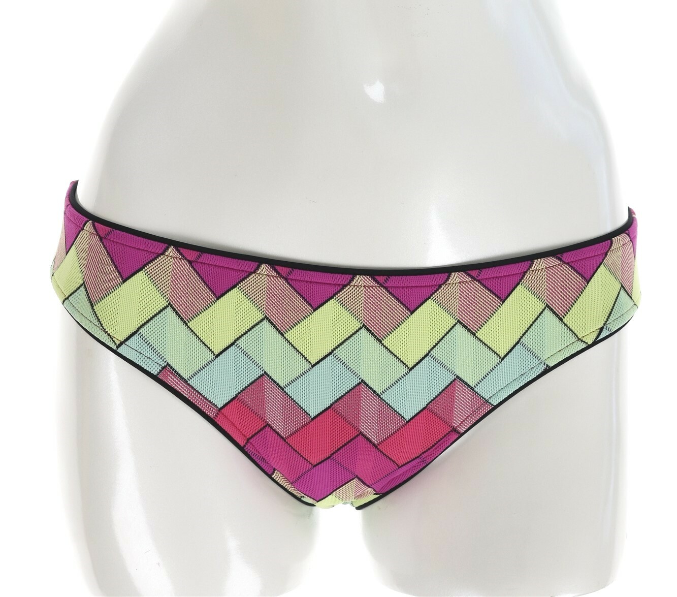 Seafolly 145695 Womens Multi Beach Vibe Hipster Bikini Bottom Swim Size 8 AU