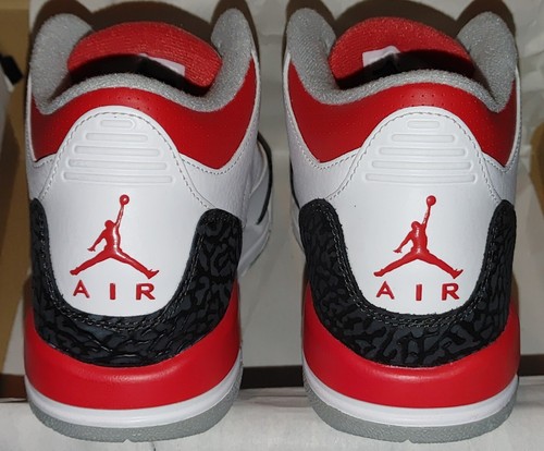 2013 Air Jordan 3 Retro Fire Red 7Y bred cement 1 2 4 5 6 8