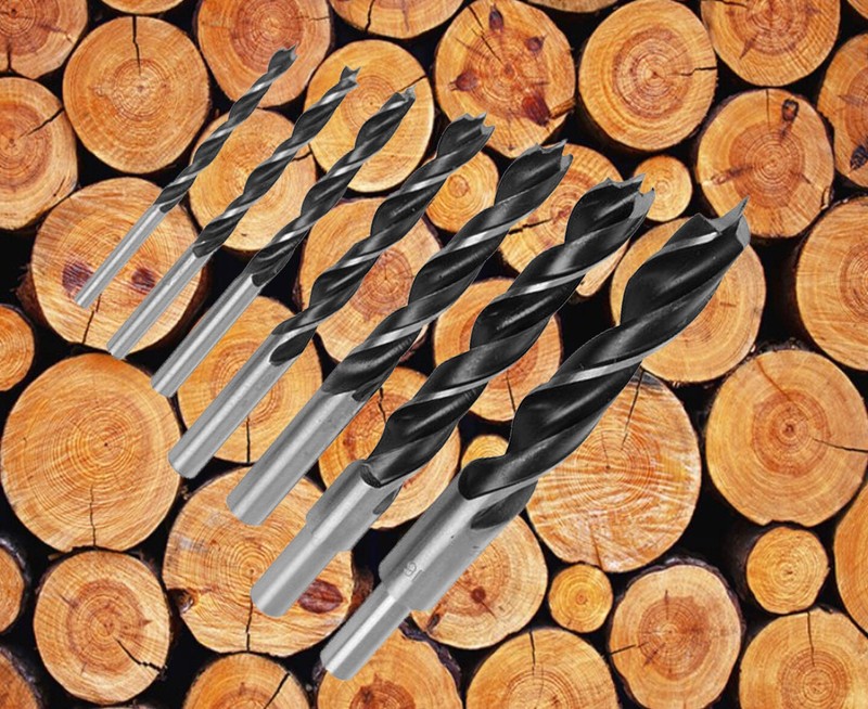 1/8 Inch Wood Brad Point Drill Bit Brad Spur Point Woodworking Drill