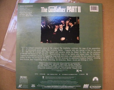 The Godfather Part II [Remastered Widescreen](Laserdisc, 1997, 2-Disc)