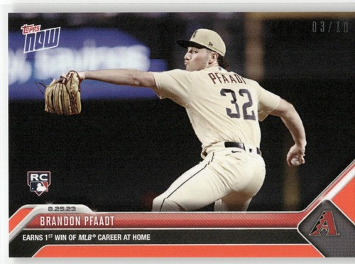 2025 Topps Baseball Series 1 #182 Brandon Pfaadt Arizona