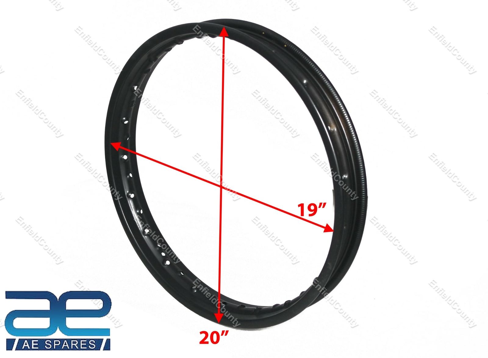 For Royal Enfield Continental GT 650 & Interceptor 650 Front Wheel Rim Aluminium 1.85x19"