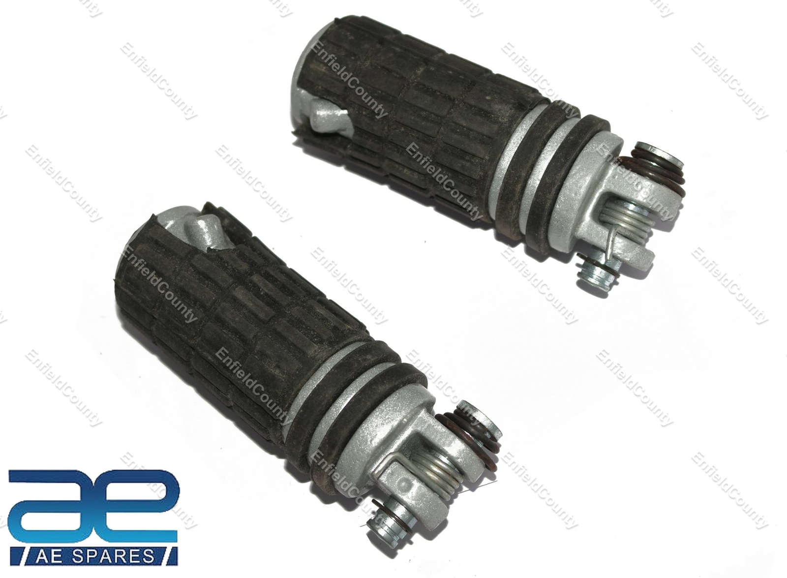 Pair Rear Footrest Assembly RH & LH For Royal Enfield Thunderbird 350 500 