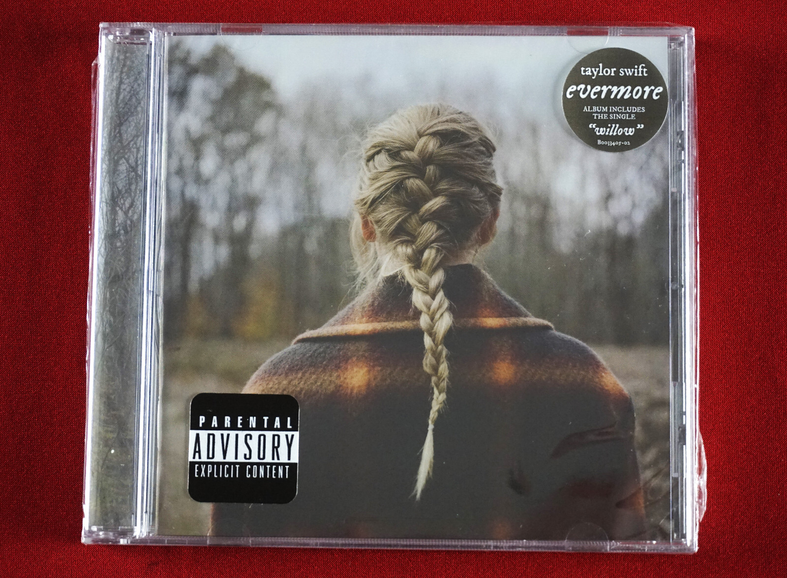 Taylor Swift Evermore CD Willow Right Where You Left Me Gold