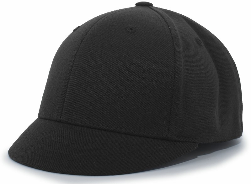 Pacific Headwear 875U Wool Plate Umpire Mid-Profile Pro-Model Curved Flexfit