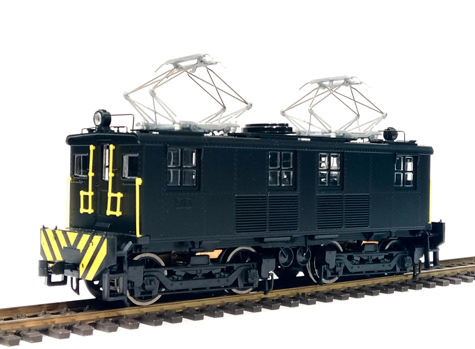HO Gauge Tramway General Electric GE Boxcab Locomotive w HO Gauge Tramway General Electric GE Boxcab Locomotive w