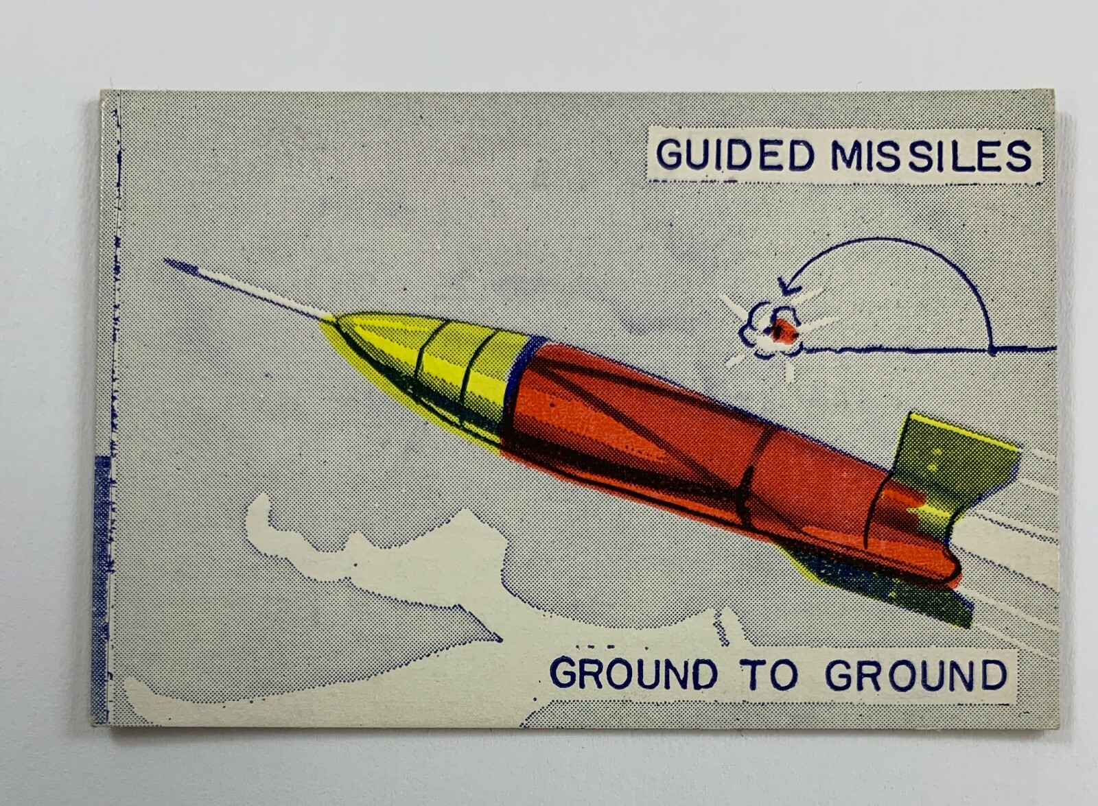 1950s W673 AJ Wildman & Sons Navy & Airplanes #115 Guided