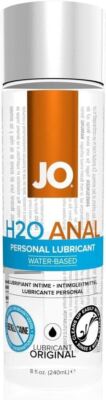 JO H2O Anal Original Lubricant  Water-Based 8 fl oz / 240 ml Personal Lube
