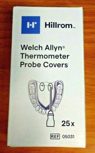 Welch Allyn Thermometer Probe Covers New Unopened Box of 25