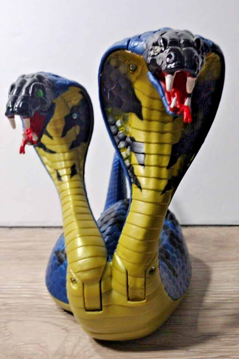 Toys 'R Us Two Headed Cobra Snake Figure w/ Glowing Green