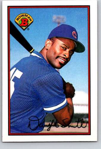 1989 Bowman #297 Dwight Smith Cubs NM-MT (RC - Rookie Card). rookie card picture