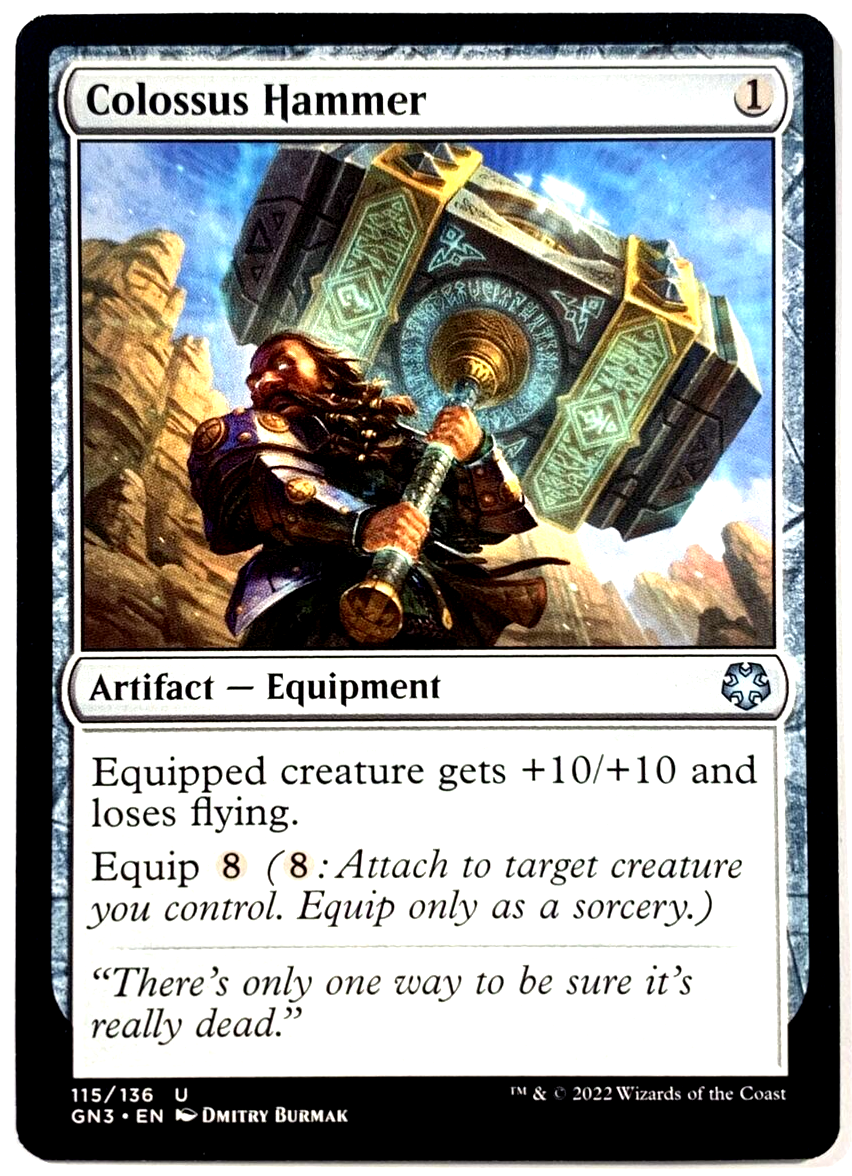 (foil)巨像の鎚/Colossus Hammer》(LCC) en_3a1b8eb588.jpg