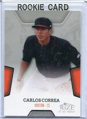 2013 Bowman Chrome Carlos Correa Refractor /500 AUTO RC BGS