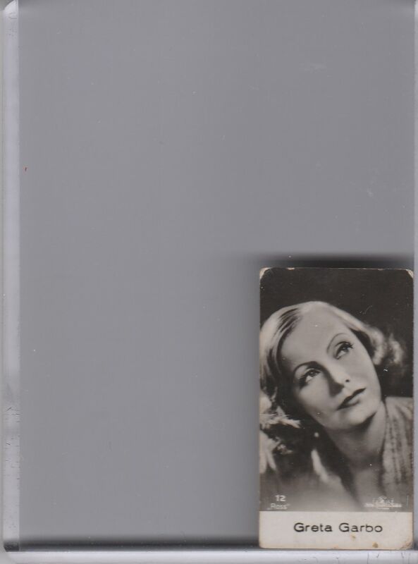 1932 Greta Garbo Zigarettenfabrik Dresden Film Fotos Bulgeria Blue Back 5286