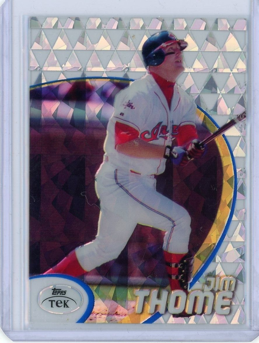 1998 Topps Tek Baseball Diffractor Card #89 Pattern 5 Jim