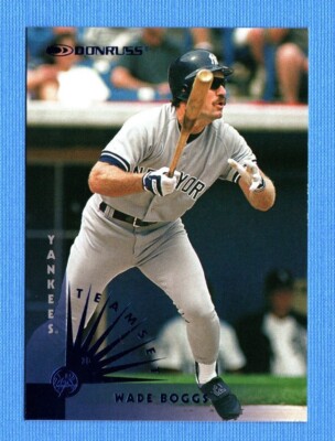 1997 Donruss Team Set #121 Wade Boggs New York Yankees