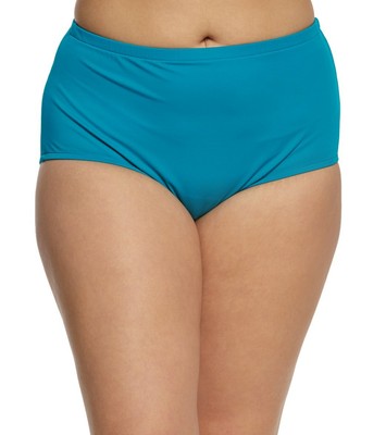 12 Maxine of Hollowood Emerald Full Body Swimsuit Bottom With Tummy Control