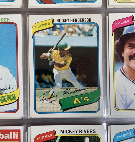 その他 Rickey Henderson RC 1980 Topps #482 RC Amazon.com: 1980 Topps #482 Rickey Henderson RC - Oakland