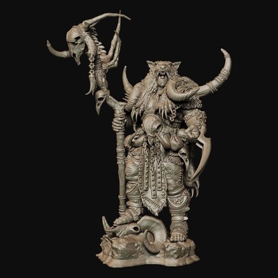 Monolith Arts - Forgotten Ancients - Cerebus - DnD/Pathfinder/TTRPG