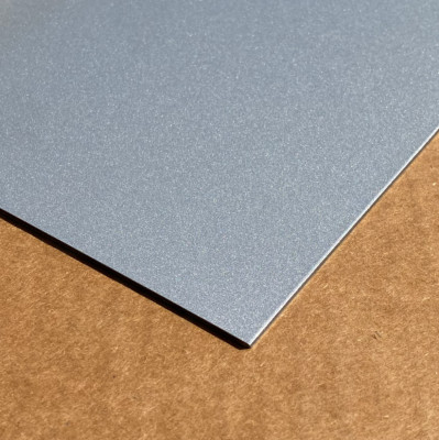 12'' x 24'' Aluminum Composite Sheet Silver .080'' (2mm) Panel ACP, ACM