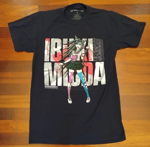 Danganronpa 2 IBUKI Mioda Men Black Short Sleeve T-Shirt