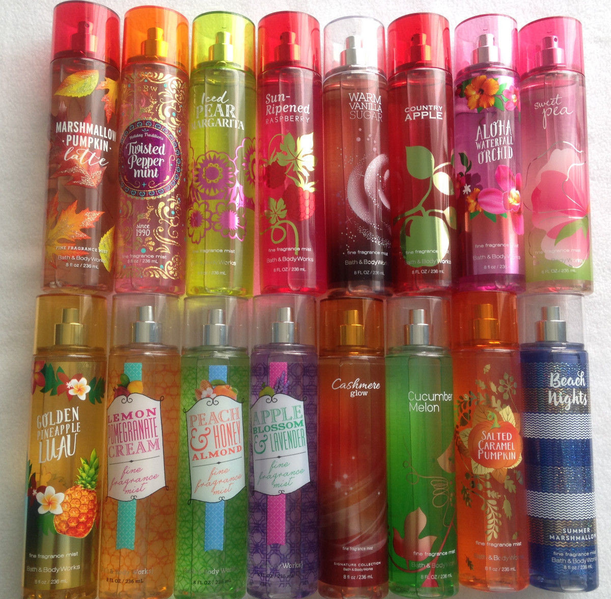 Bath & Body Works Fine Fragrance Mist 236 ML Choose Any One