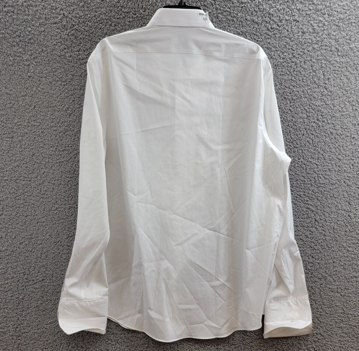 Calvin Klein Infinite Color Regular Fit Dress Shirt Men's L 34/35 16-16.5 White - Picture 13 of 17