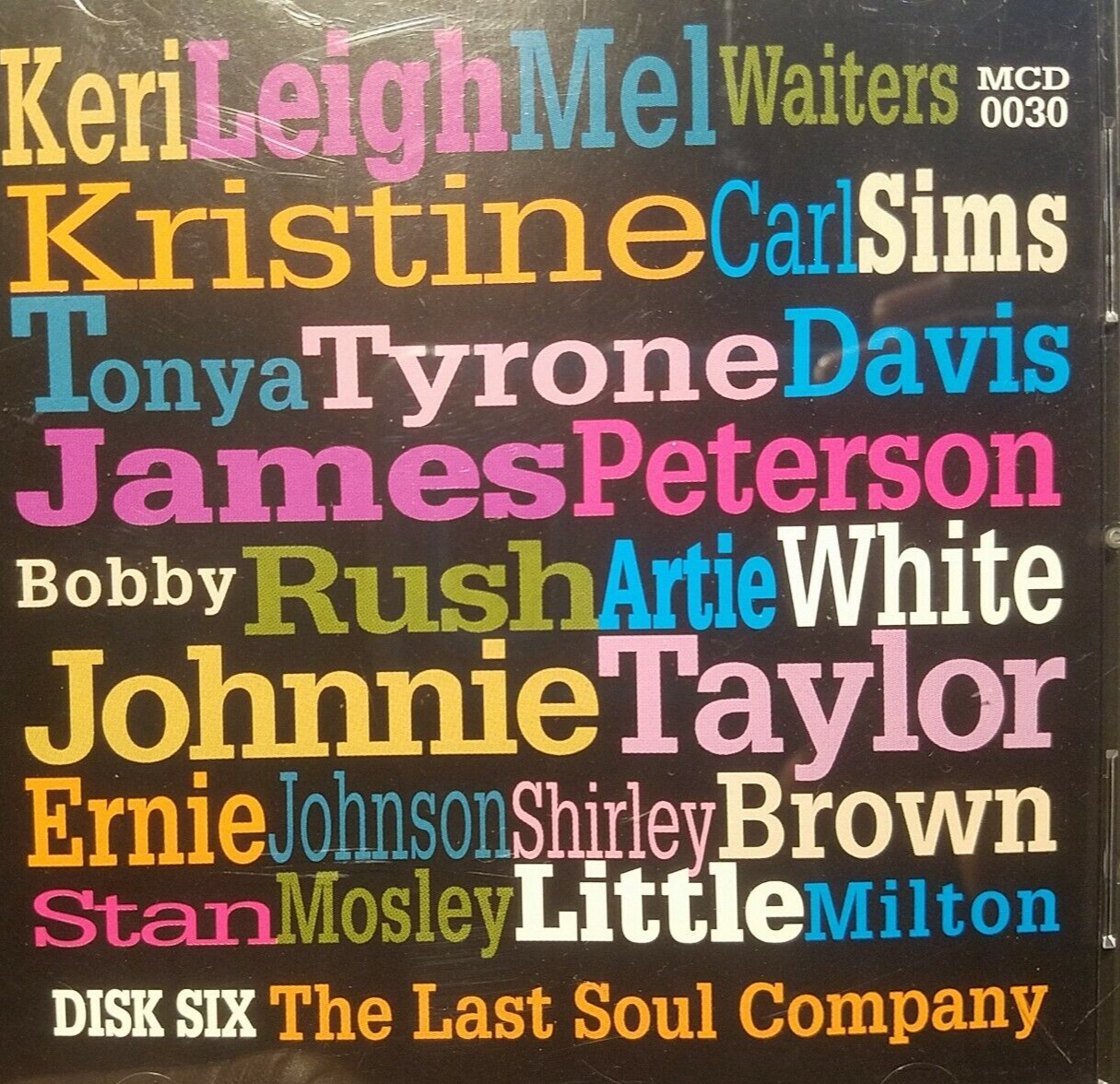 The Last Soul Company : Various Artist Disc 6 - Audio CD The Last Soul Company : Various Artist Disc 6 - Audio CD