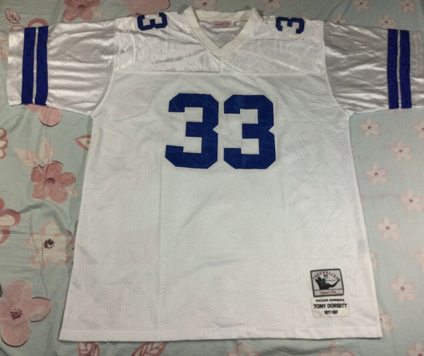 NFL カウボーイズ 33 トニードーセット　ユニフォーム ゲームシャツ　56 NFL カウボーイズ 33 トニードーセット ユニフォーム ゲーム