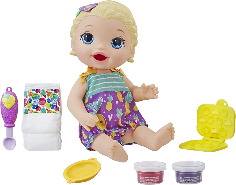 Baby Alive Super Snacks Snackin&rsquo; Lily Baby: Baby Doll That
