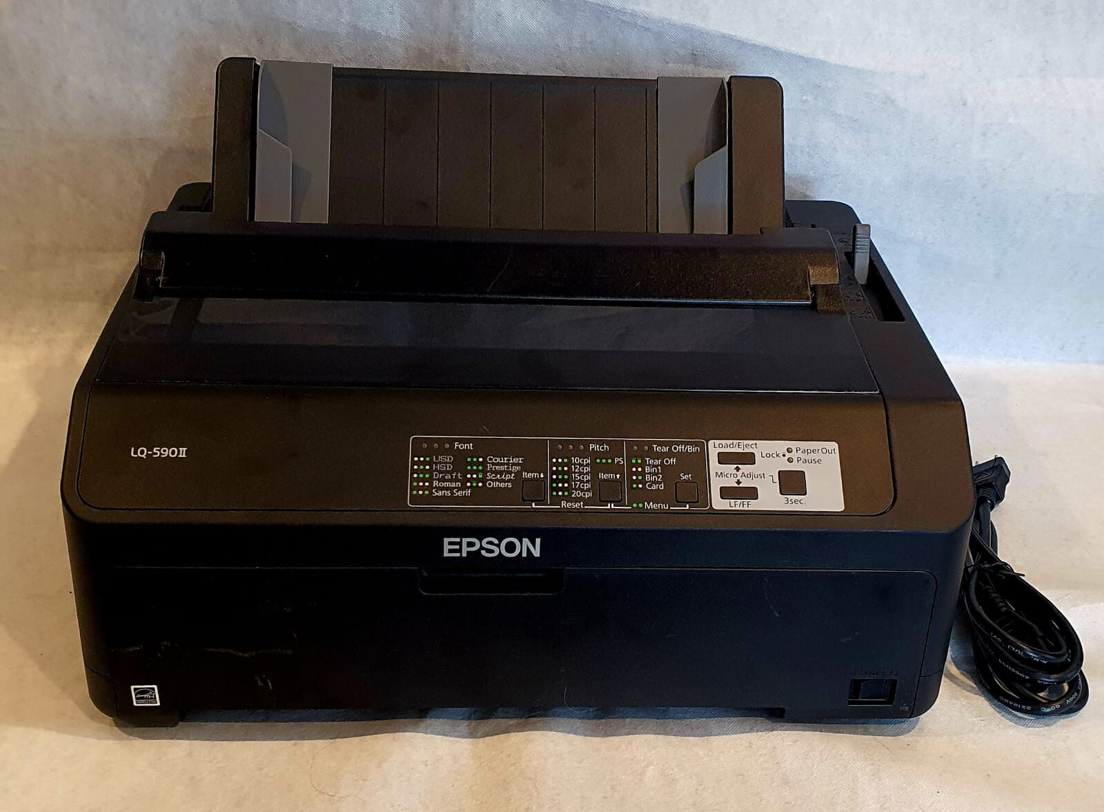 Epson LQ590II Matrix Impact Printer Monochrome Bidirectional Please