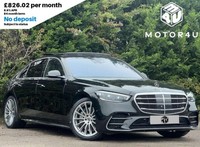 2022 Mercedes-Benz S Class 3.0 S580Le V6 28.6kWh AMG Line (Premium) Saloon 4dr P