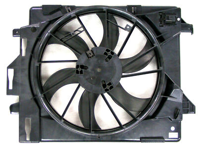 Radiator & Condenser Fan Assembly For 2008-2016 Grand Caravan, Town & Country