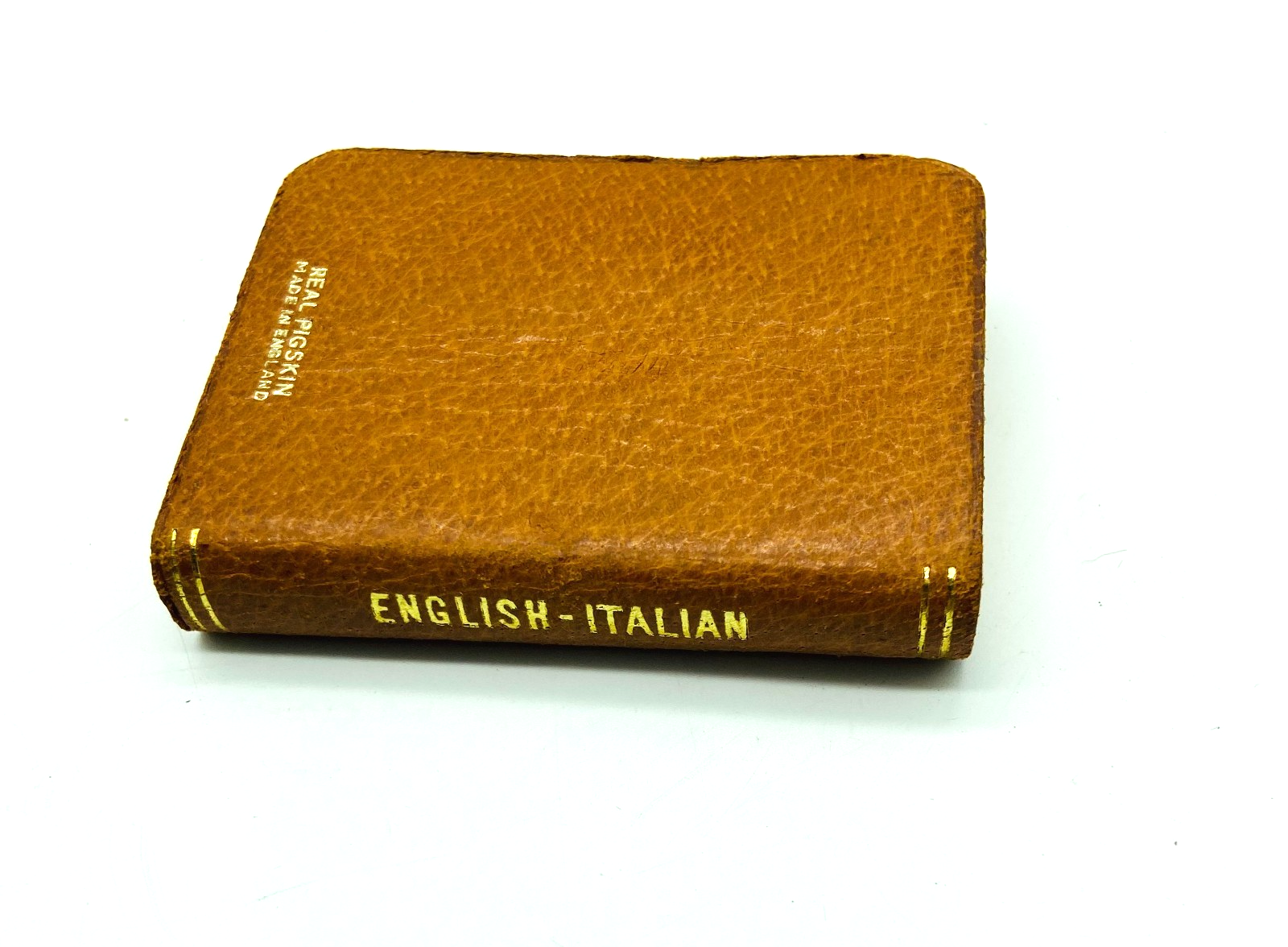 English Italian Book by Midget Series Dictionary 1950's Burgess