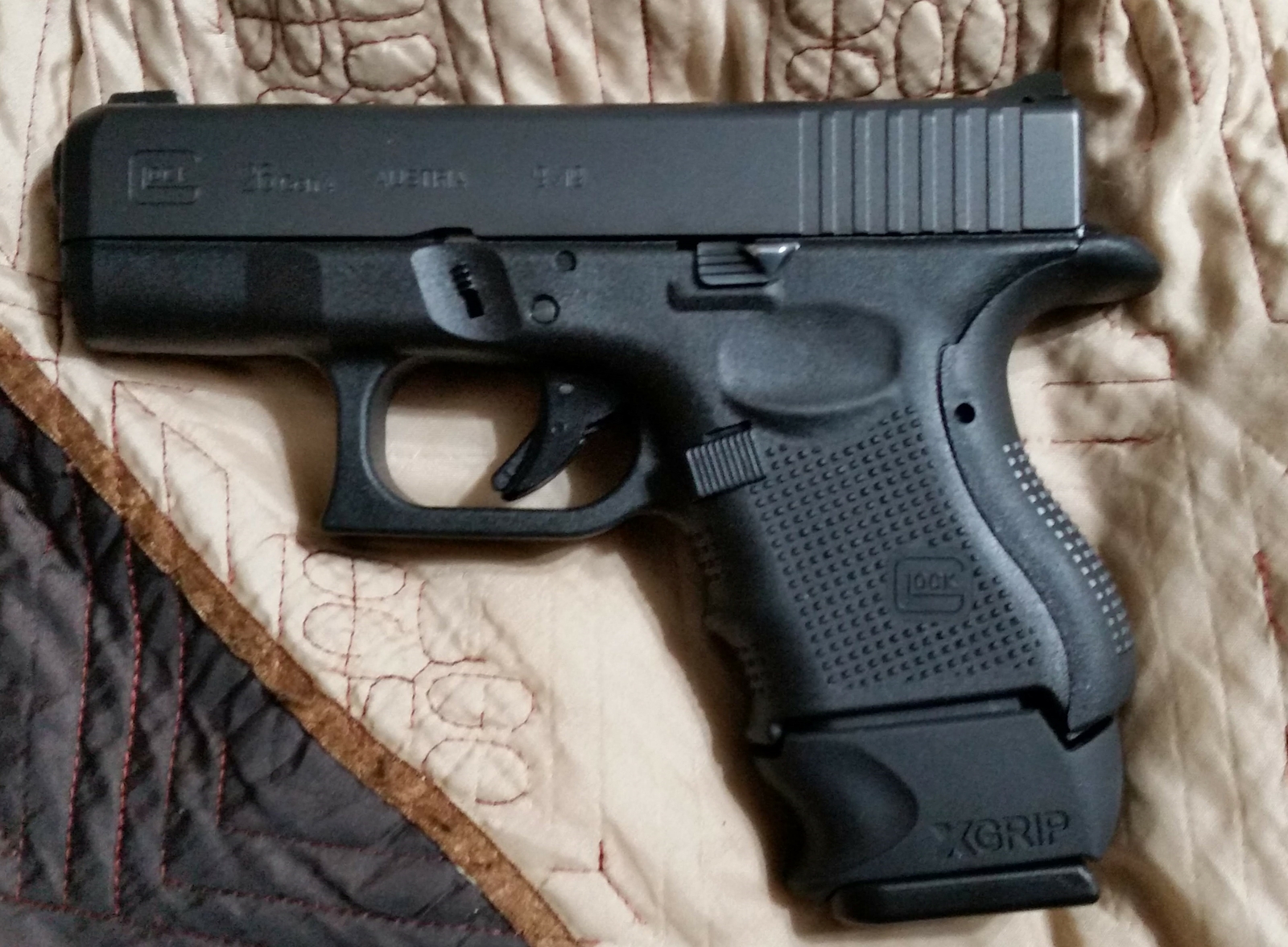 XGrip for GLOCK 2627 Fits G19 23 Magazines for use onG26 27 Pistols