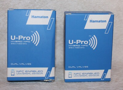 (2) Hamaton U PRO Hybrid TPMS NFC Dual Valve Programable HTS-A78ED/HTS2400