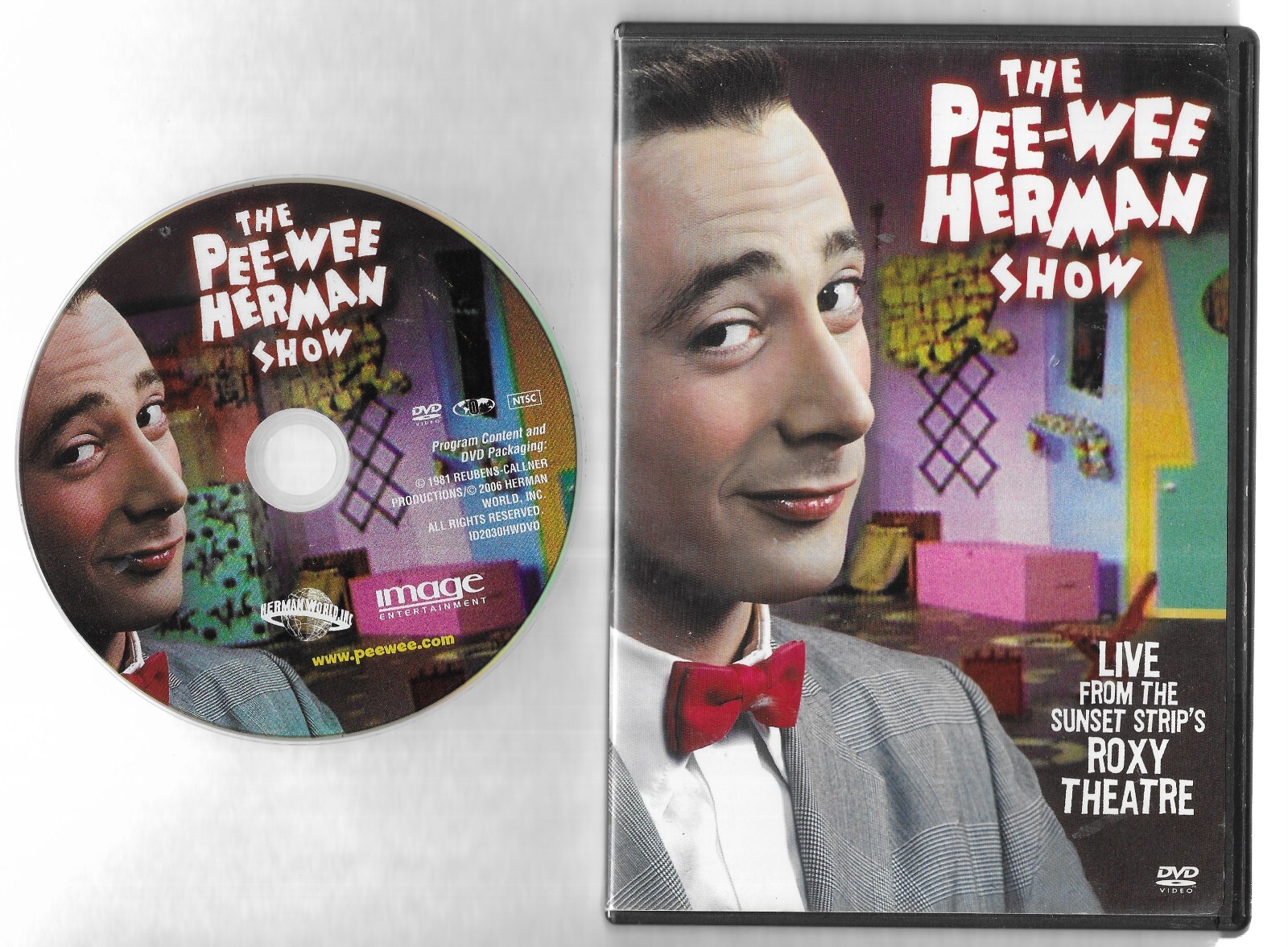 Pee Wee Herman Show ピー・ウィー・ハーマン ・ショー PEE WEE HERMAN SHOW Live at Roxy Theatre RARE R1 | eBay
