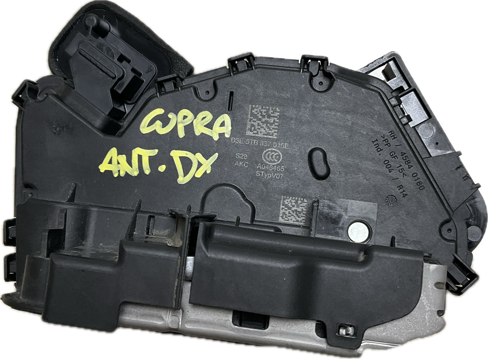 Serratura anteriore destra per CUPRA SEAT LEON codice ricambio: 5TB837016E