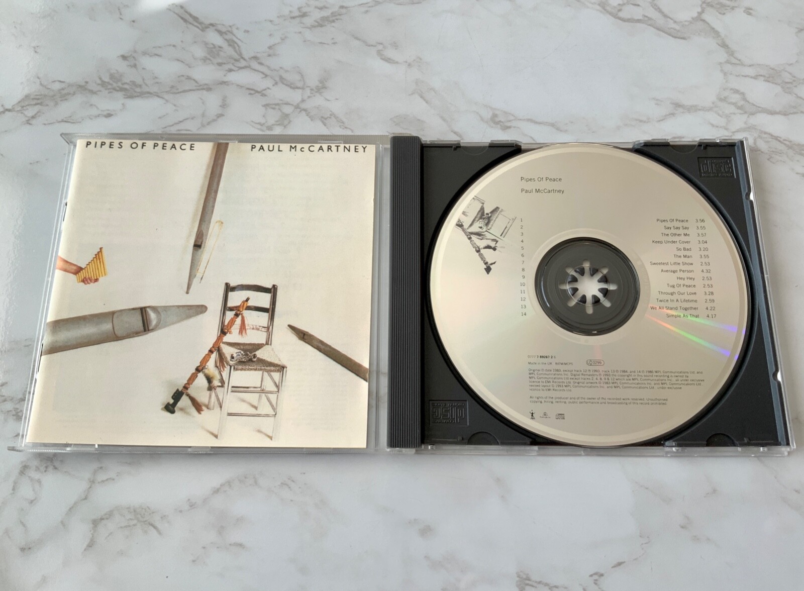 Paul McCartney Pipes Of Peace UK版 EP Mccartney, Paul, McCartney, Paul - Pipes Of Peace - Amazon
