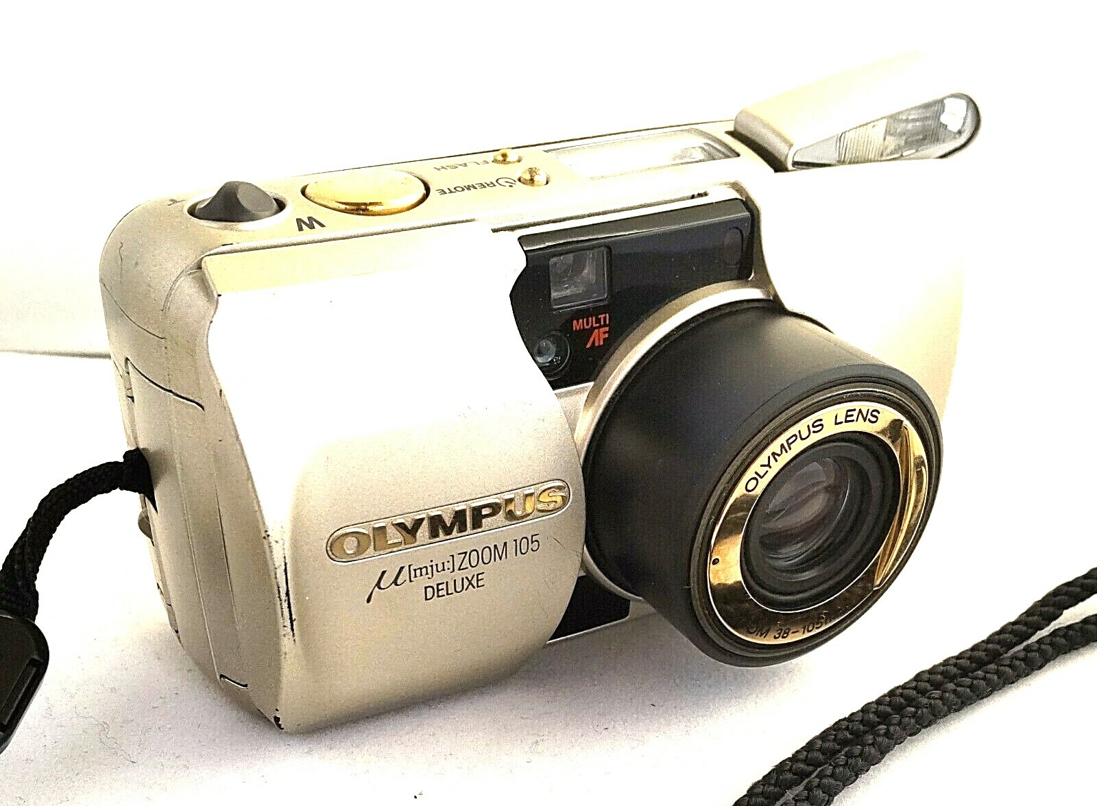 Excellnt+++】olympus μ[mju:] zoom 105 Delux Point &Shoot