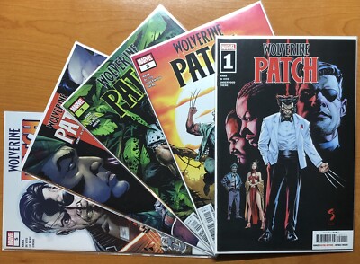 Wolverine Patch # 1 2 3 4 5 (Marvel 2022) complete set - key 1st app Krasny Beth