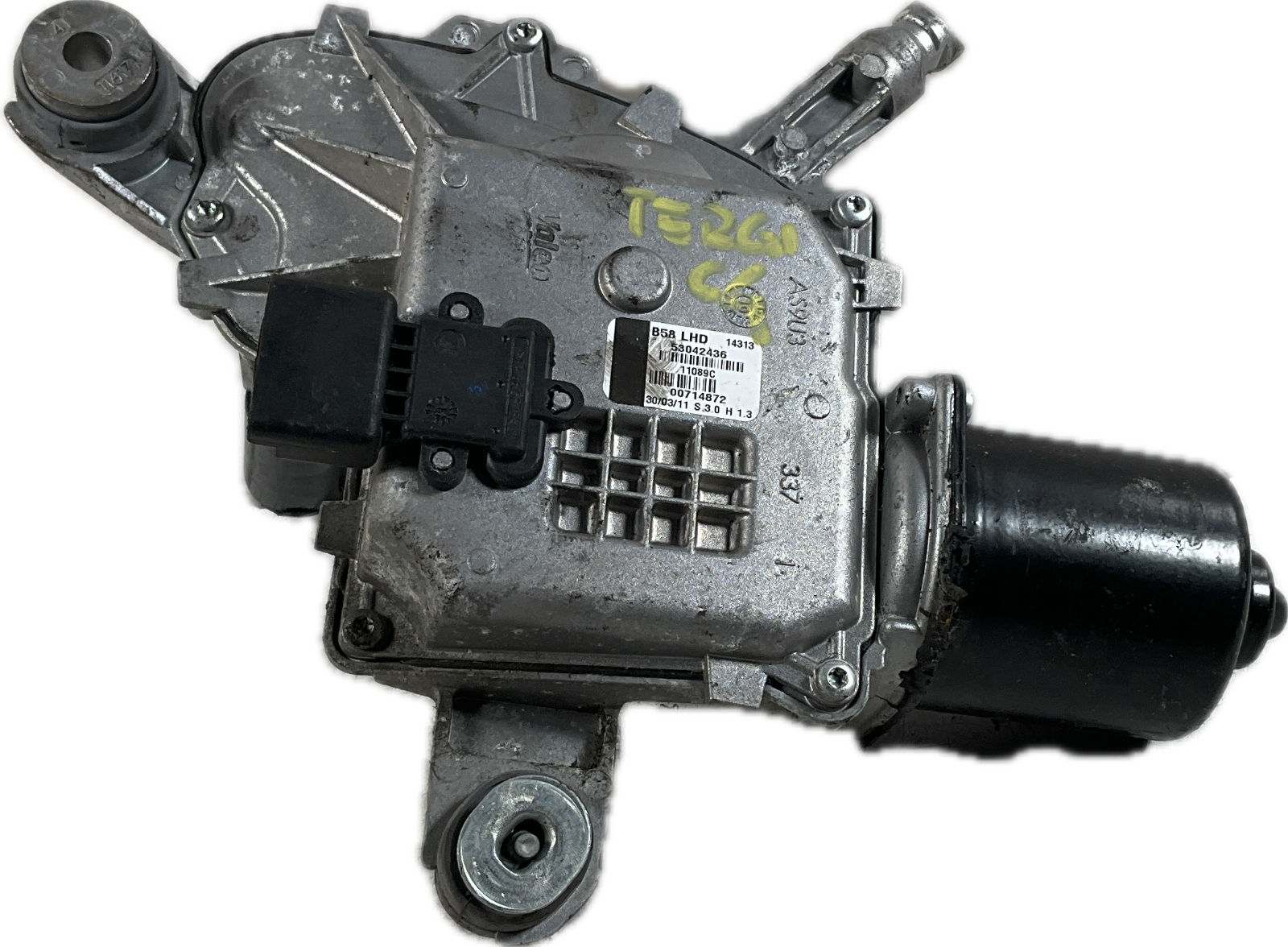 Motorino tergicristallo sinistro CITROEN C4 PICASSO 9687621780 (2009)